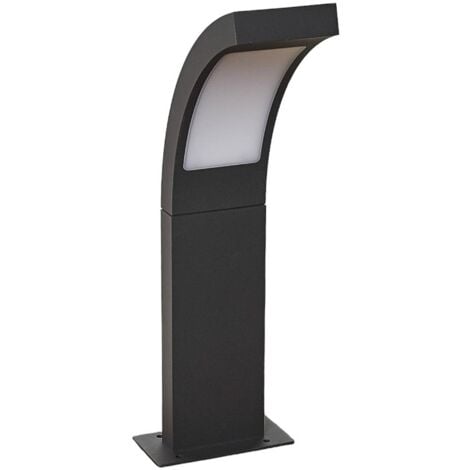 Moderna farola LED Juvia en gris grafito