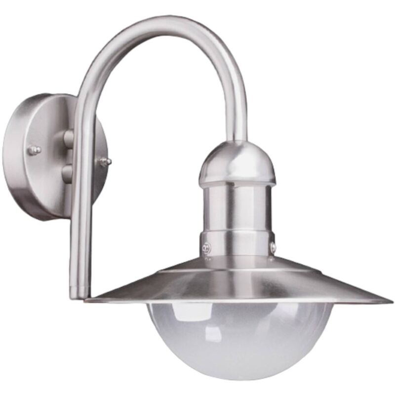 

Lindby - Moderna lámpara pared ext acero inoxidable Damion