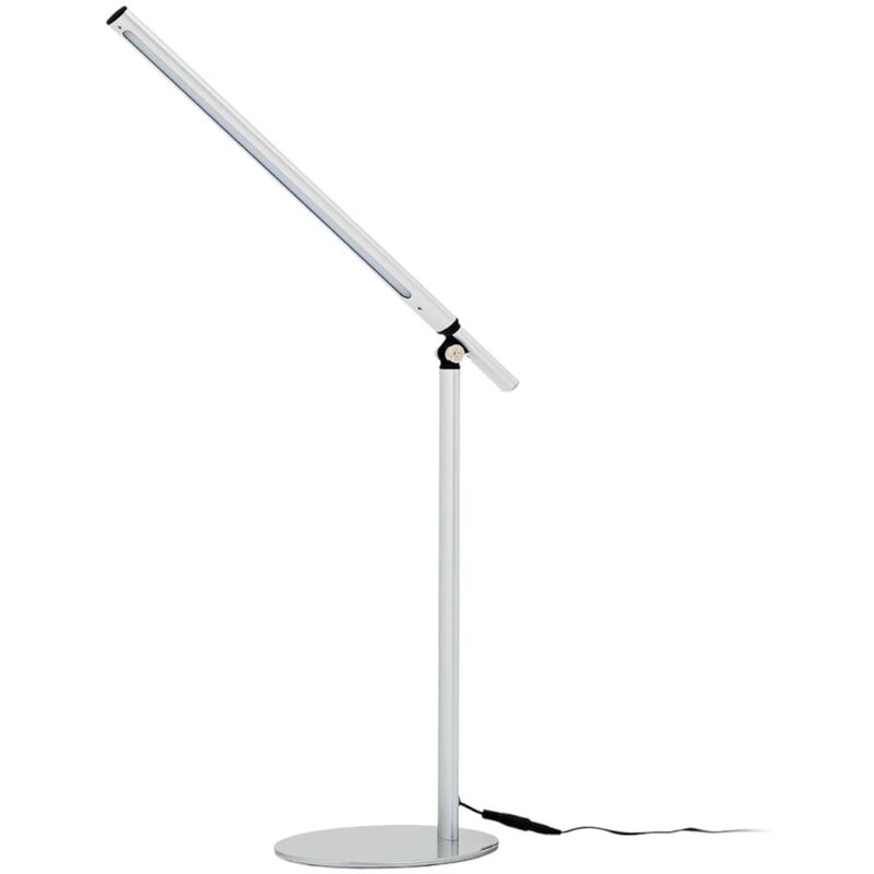 

Lindby - Lámpara LED de mesa Kolja gris plata