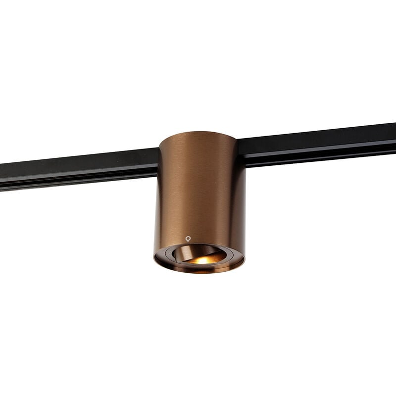 Modern 1-Phase Track Spotlight Dark Bronze - Iconic Rondoo Up