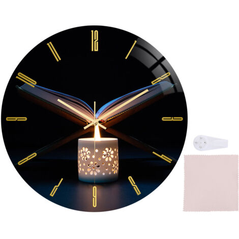 Moderne 3D-Acryl-Wanduhr für Wohnzimmer, Schlafzimmer, Wohnaccessoires