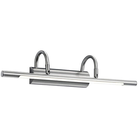 Moderne 8W LED Wandleuchte Esszimmer Nickel matt Metall Licht TRIO 225210107
