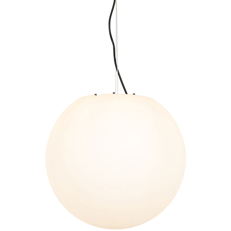 Modern outdoor hanging lamp white 45 cm IP65 - Nura - White