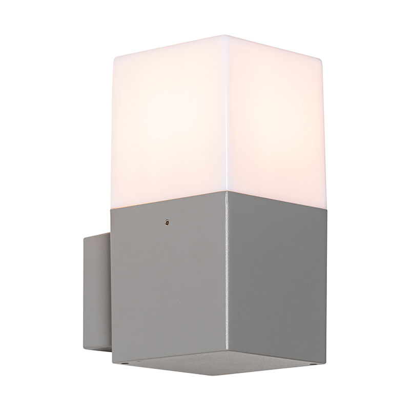 Modern outdoor wall lamp gray IP44 - Denmark - Grey