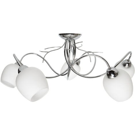 MODERNE CHARMANT HÄNGELAMPE DECKE CHROM