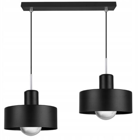 MODERNE DECKENHÄNGELAMPE, METALL-LAMPENSCHIRM
