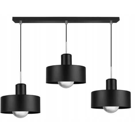 MODERNE DECKENHÄNGELAMPE, METALL-LAMPENSCHIRM