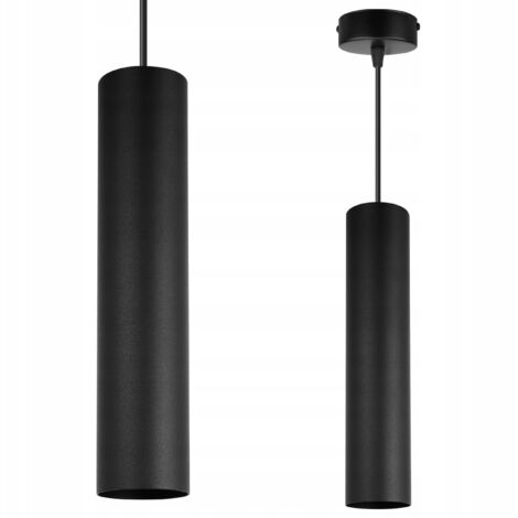 MODERNE DECKENHÄNGELAMPE SCHWARZE LED-LAMPE