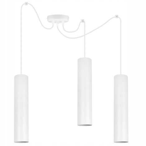 MODERNE DECKENHÄNGELAMPE WEISSE LED-LAMPE
