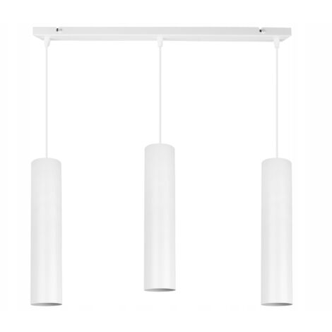 MODERNE DECKENHÄNGELAMPE WEISSE LED-LAMPE