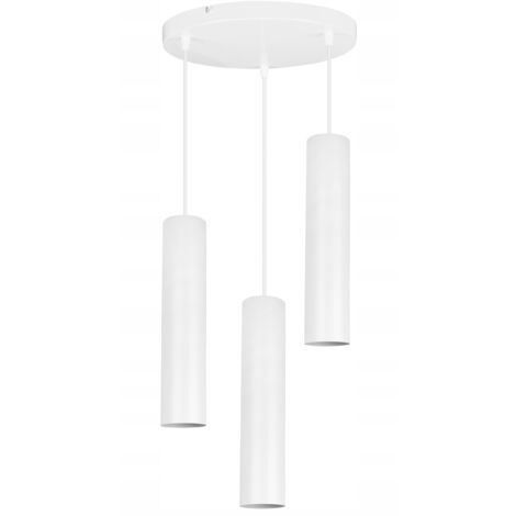 MODERNE DECKENHÄNGELAMPE WEISSE LED-LAMPE