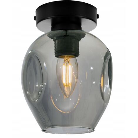 MODERNE DECKENLEUCHTE GLAS WAHL LED LAMPE