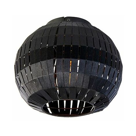 Moderne Deckenleuchte schwarz 26 cm - Zoë
