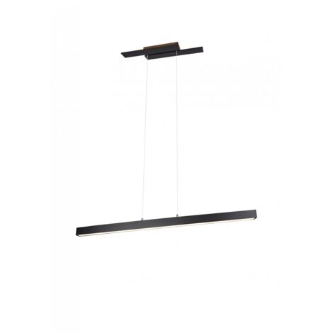 Moderne Doppel-LED-Hängeleuchte Belfast Anthrazit Trio Lighting