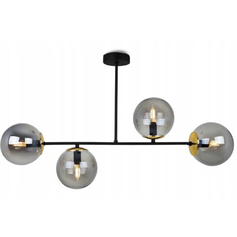 MODERNE HÄNGELAMPE GLASKUGELN LED KRONLEUCHTER