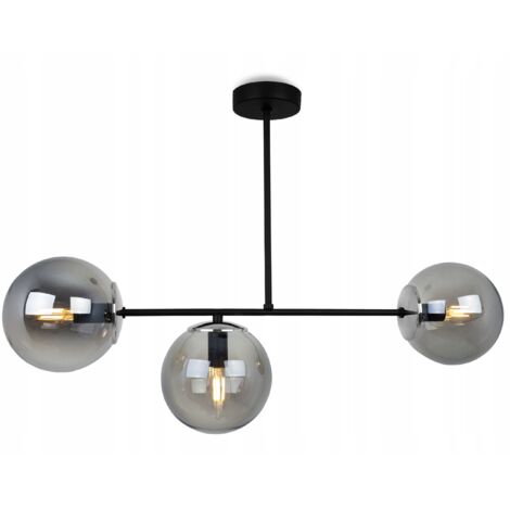 MODERNE HÄNGELAMPE GLASKUGELN LED KRONLEUCHTER