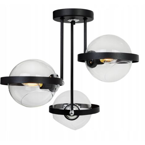 MODERNE HÄNGELAMPE GLASRINGLAMPE