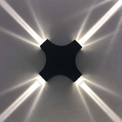 Design Wandleuchte Wandlampe Effektleuchte BRILLIANT CORVIN LED Halogen Glas 