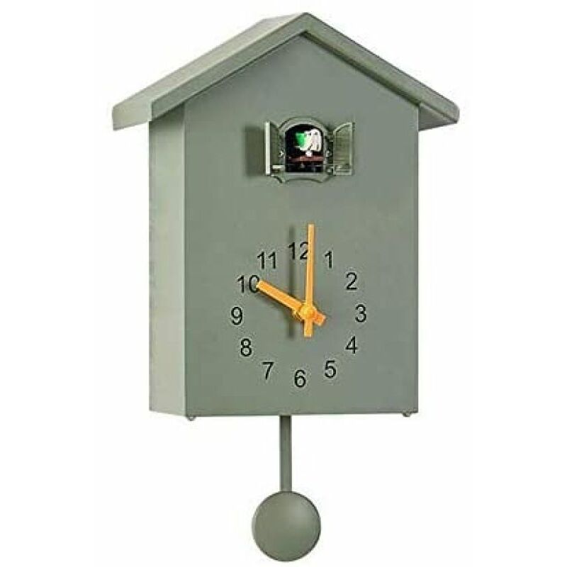 

Moderne Kuckucksuhr, Vogelgesang Glockenspiel inspirierte Design-Wanduhr für Wohnzimmer Kinder Schlafzimmer Küche Büro Wohnkultur Dekoration