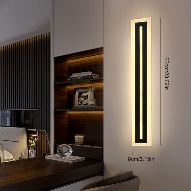 Moderne Led Applique Murale Lampe murale extérieur Intérieur Extérieur Lumière Chambre