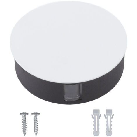 Moderne LED-Außenwandleuchte aus Aluminium, Beleuchtung für Garten, Flur, Schlafzimmer, 6 W, Weiß, AC 85–265 V
