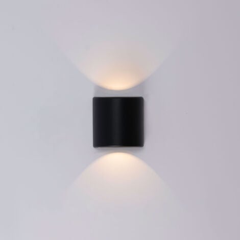 Moderne LED-Außenwandleuchte „Stabil“ mit doppelseitigem