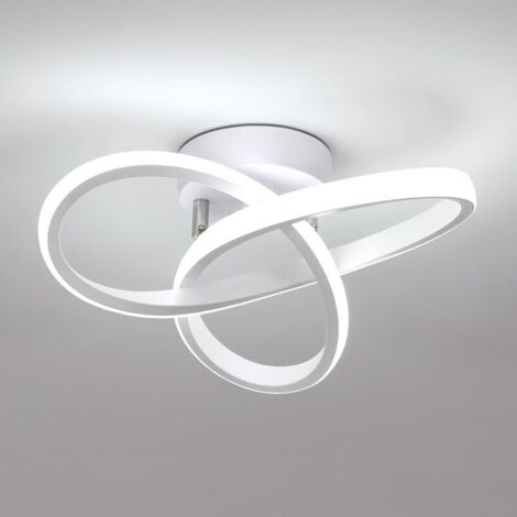 Moderne LED-Deckenleuchte, 22 W, 2500 lm, kleeblattförmiges Design, 6500 K kaltweißes Licht, geeignet für Schlafzimmer, Küchen, Wohnzimmer und Flure.