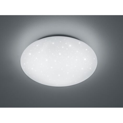 Moderne LED-Deckenleuchte Lukida White Effect Sparkling Stars Trio Lighting