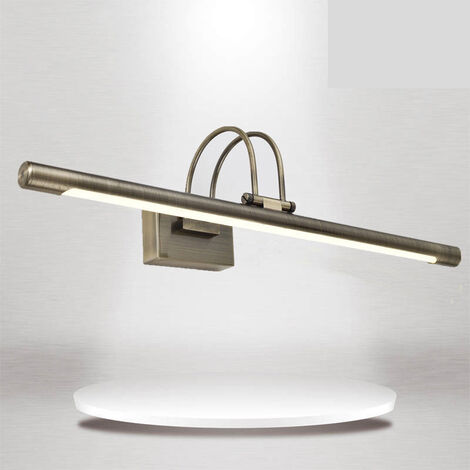 Moderne LED-Metallspiegellampe - Wandleuchte - Badezimmer-Schminkspiegelleuchte - Beleuchtungswandlampe für Badezimmerarbeitszimmer -6W/410mm, positives weißes Licht