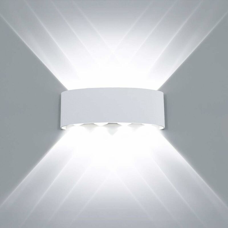 Moderne LED Plafonnier Étanche En Aluminium Applique Murale Rondelle Lumière Intérieur Extérieur Couloir Couloir Couloir 8w Blanc