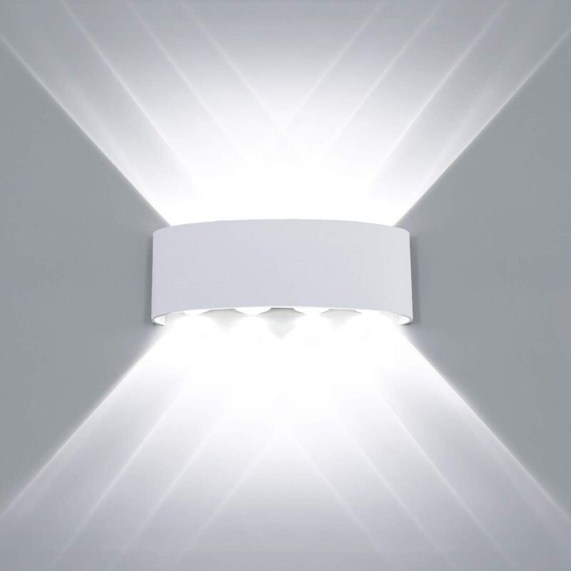 Moderne LED Plafonnier Étanche En Aluminium Applique Murale Rondelle Lumière Intérieur Extérieur Couloir Couloir Couloir 8w Noir