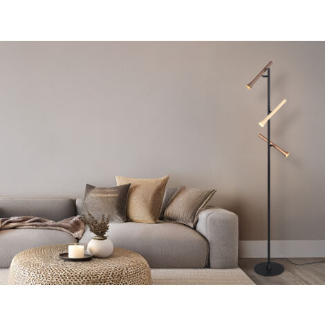 Moderne LED Stehleuchte FIATO dimmbar, 3-flammig Höhe 150cm