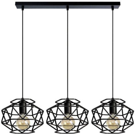 Moderne Loft Cage 2701/Z-B-3 Pendelleuchten
