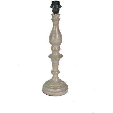 Moderne Metalllampe in Taubengrau, 30 cm x 58 cm