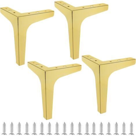 Moderne Möbel Sofabeine Metall Ersatz DIY, 4er-Set für Bad und Küche Küchenmöbel Badmöbel