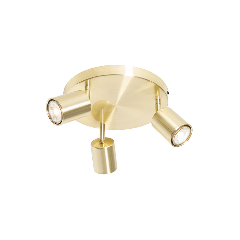 Image of Modern Ceiling Light Brass Adjustable Round&hellip;