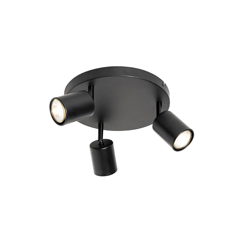 Image of Modern Black Adjustable Round Ceiling Light&hellip;