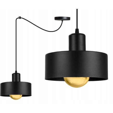 MODERNE SPINNE HÄNGELAMPE METALL LAMPENSCHIRM