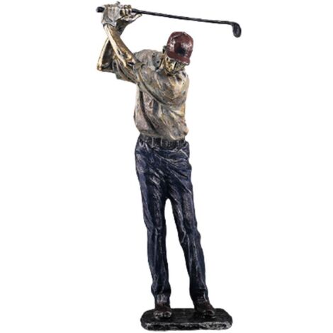 Moderne Sportfigur, nordische Harzstatue – Zeitgenössische Inneneinrichtung für das Wohnzimmer