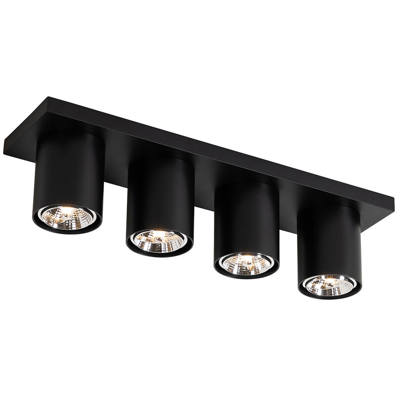 Image of Modern Ceiling Spot Black 4-Light -&hellip;