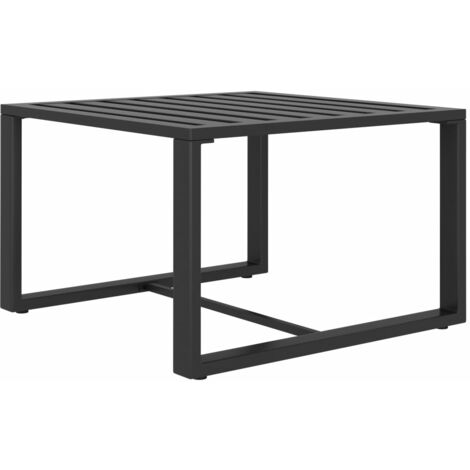 Moderne-Stil Table basse Aluminium Anthracite Pour salon/jardin,Montage facile,3,65 Kg
