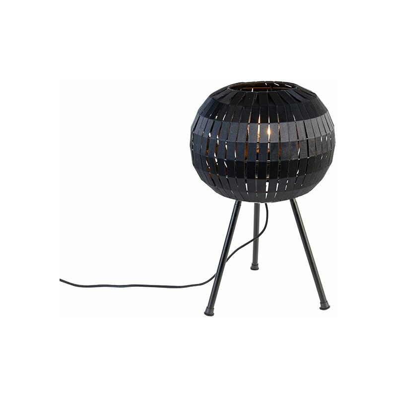 Image of Modern Tripod Table Lamp Black -&hellip;