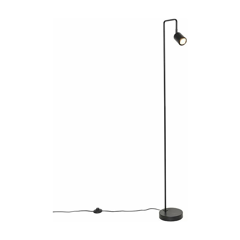 Image of Modern Floor Lamp Black Adjustable -&hellip;