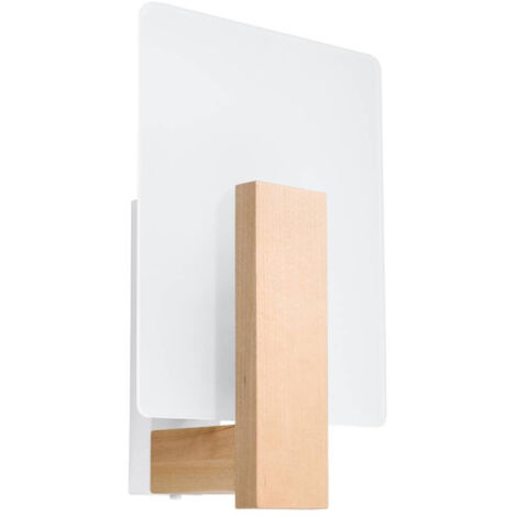 Moderne Wandleuchte aus Holz LAPPO 1xE14 10W SL.1094 Sollux Lighting