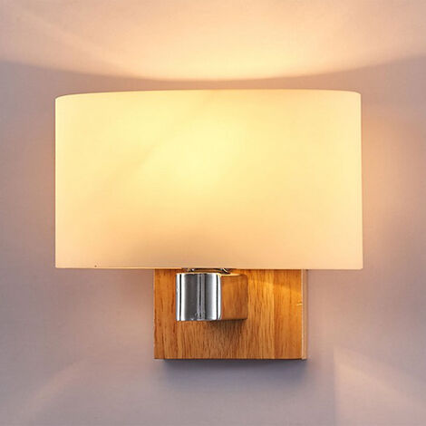 Moderne Wandleuchte Minimalistische Wandlampe Holz Wandleuchte für Arbeitszimmer Wohnzimmer Balkon Treppe Schlafzimmer