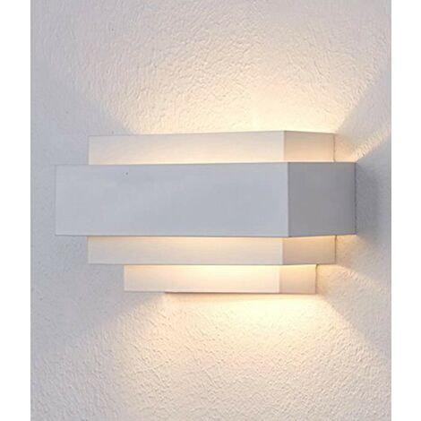 Moderne Wandleuchte Nordische Wandlampe Aluminium Innen Deckenleuchte Weiß für Hotels, Flure, Tagungsräume, Einkaufszentren E27