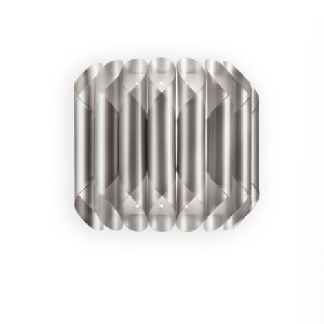 Moderne Wandleuchte Silber Cm. 32 x 16 x 30 Stunden