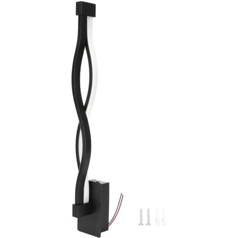 Moderne, wellenförmige LED-Wandleuchte, dekorative Beleuchtung für Flur oder Nachttisch, warmweiß, AC85-265V