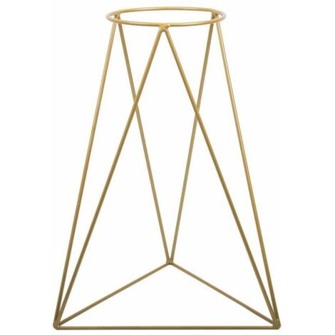 Moderner Blumenständer 90 cm gold