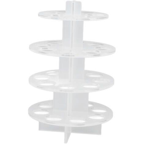 Moderner Kaffeekapselhalter aus Acryl – Stilvoller Organizer und Aufbewahrung für Büro oder Zuhause – 30 Fächer